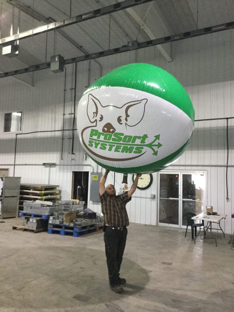 Prosort 7ft balloon June 2017